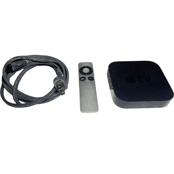 Apple TV 3rd Gen with BOX Digital HD Media Streamer 8GB Wi-Fi Black A1427 - Picture 4 of 10